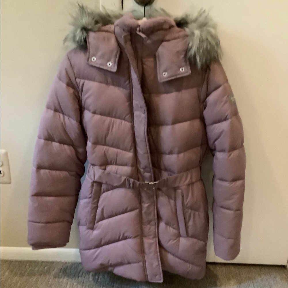 Puffer Coat Abercrombie Kids, Fleece Lining